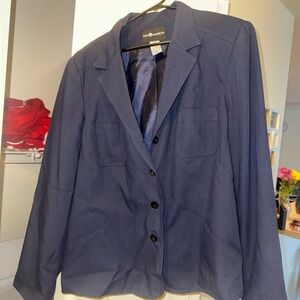 Sag Harbor Dark Blue Women's Blazer